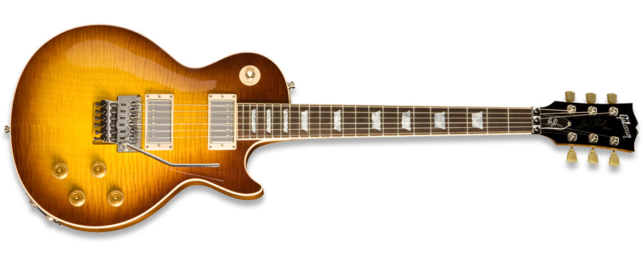 Gibson Les Paul Alex Lifeson Axcess Viceroy Brown