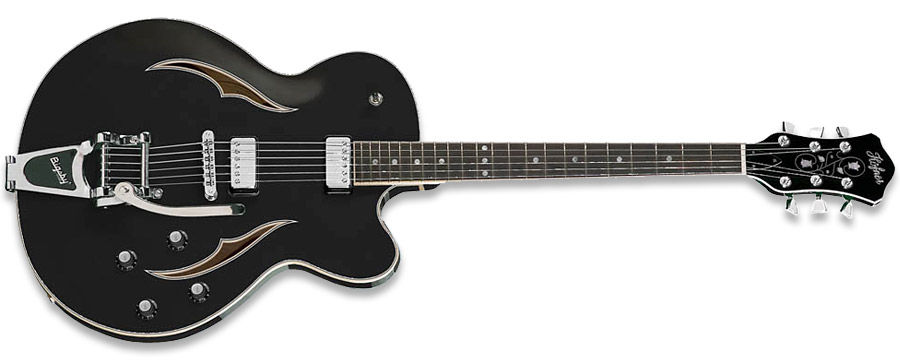 Hofner Verythin Singlecut Black