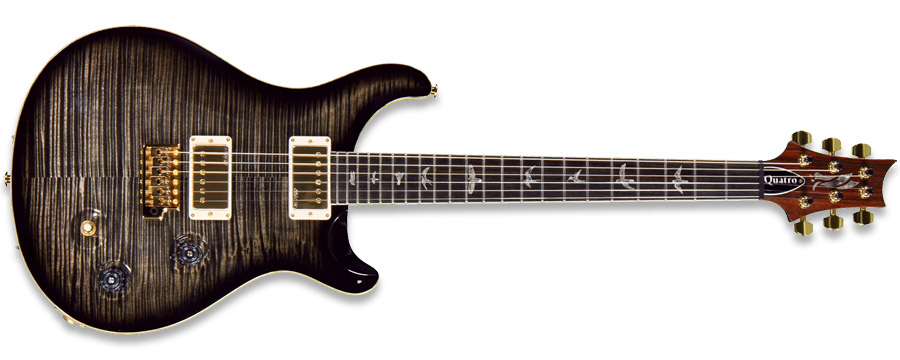 PRS Modern Eagle ME Quatro Charcoal Burst