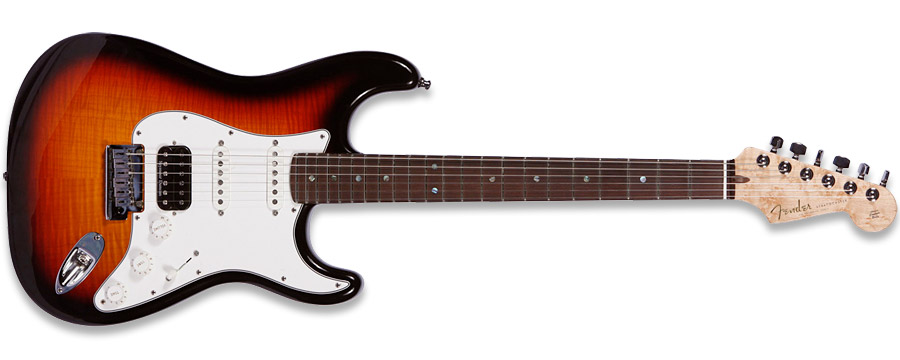 Fender 2011 Custom Deluxe Stratocaster 3-Tone Sunburst