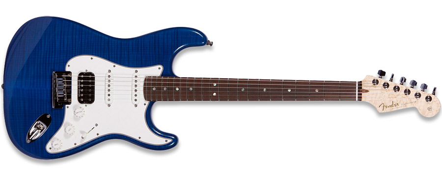 Fender 2011 Custom Deluxe Stratocaster Candy Blue