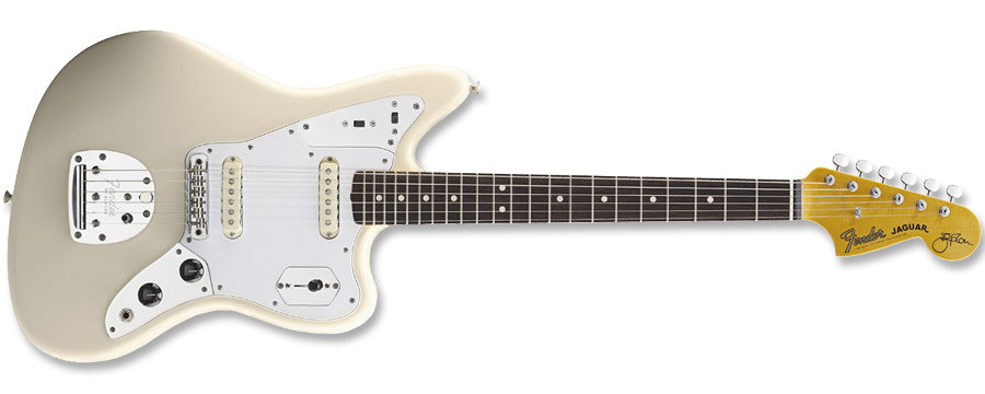 Fender Johnny Marr Jaguar Olympic White