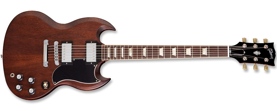 Gibson SG 61 Reissue Satin Worn Brown