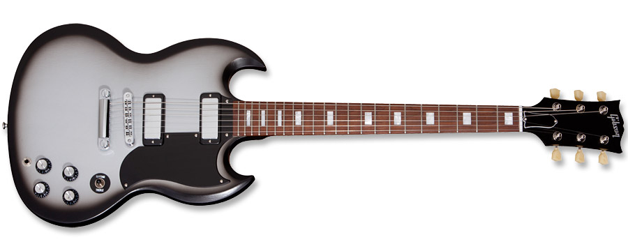 Gibson SG Special 70s Tribute Satin Silver Burst