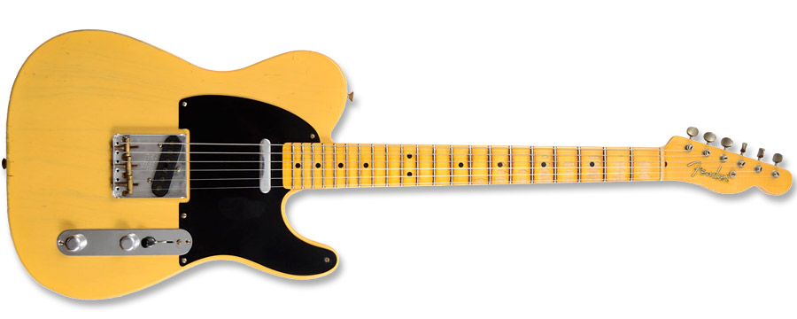 Fender 51 Custom Shop Nocaster Relic Butterscotch Blonde