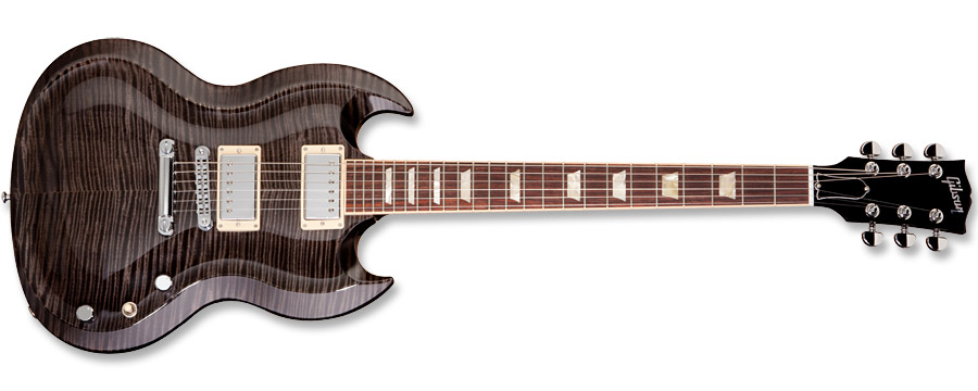 Gibson SG Diablo Premium Plus Trans Black