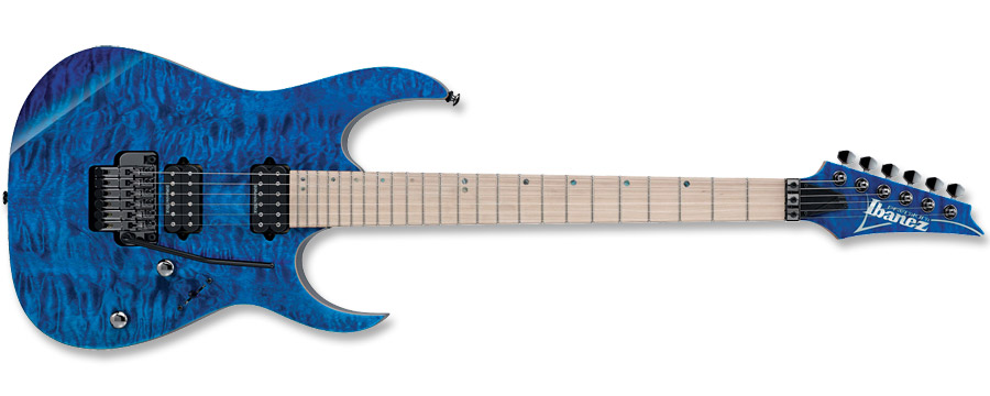 Ibanez RG Premium RG920MQM Cobalt Blue Surge