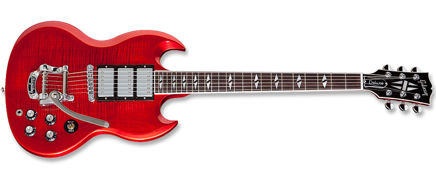 Gibson SG Deluxe Red Fade
