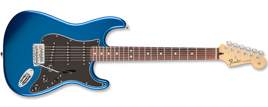 Fender Standard Stratocaster Satin Ocean Blue Candy