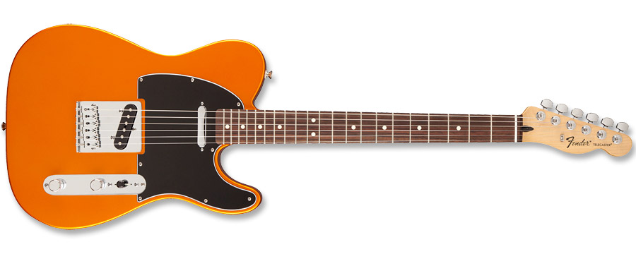 Fender Standard Telecaster Satin Flame Orange
