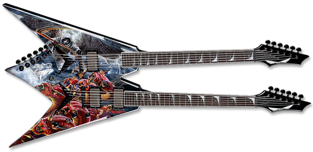 Dean Dave Mustaine Double Neck V Diadem