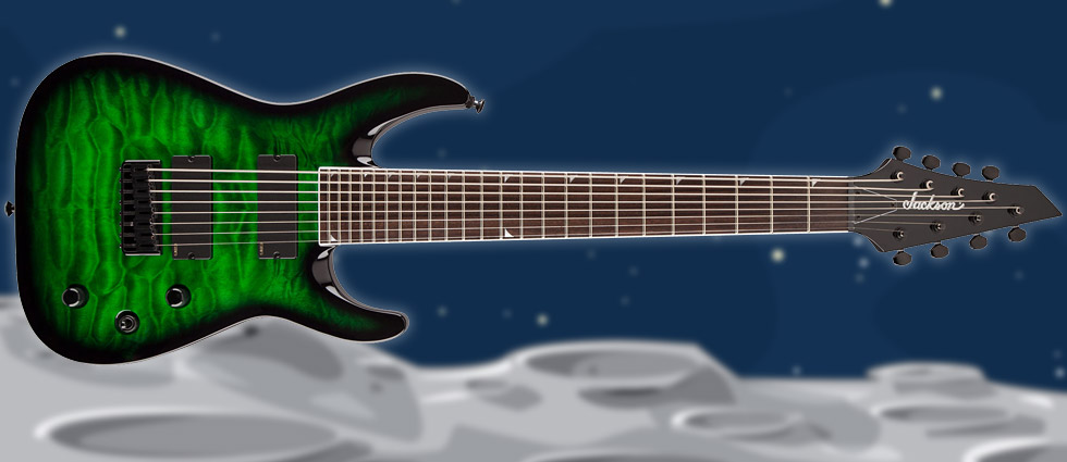 Jackson SLATFXQMG 3-8 Transparent Green