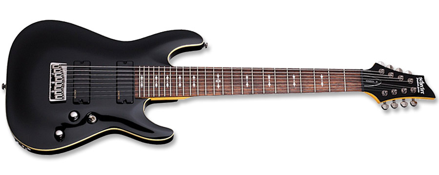 Schecter Omen-8 Active Gloss Black