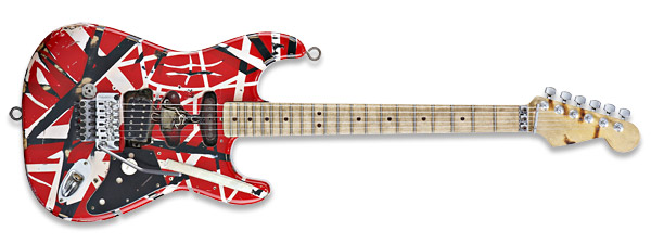 Eddie Van Halen Fender Frankenstein 2