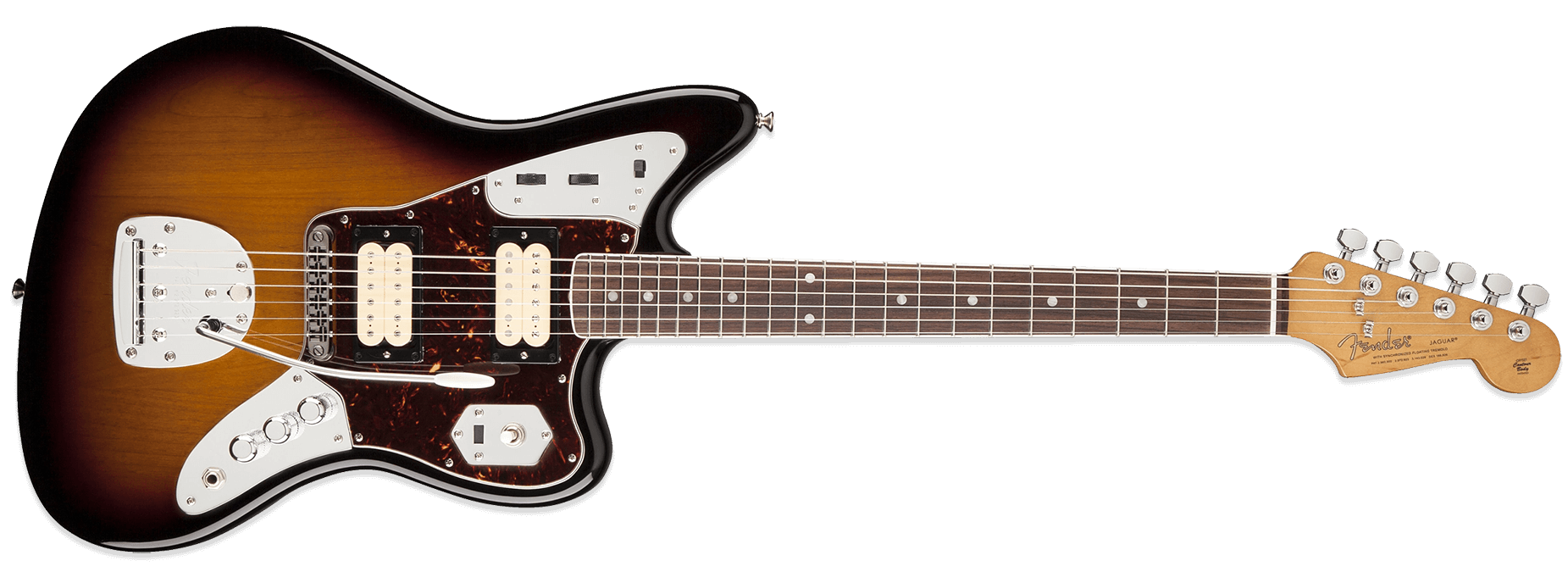 Fender Kurt Cobain Jaguar 3-color Sunburst