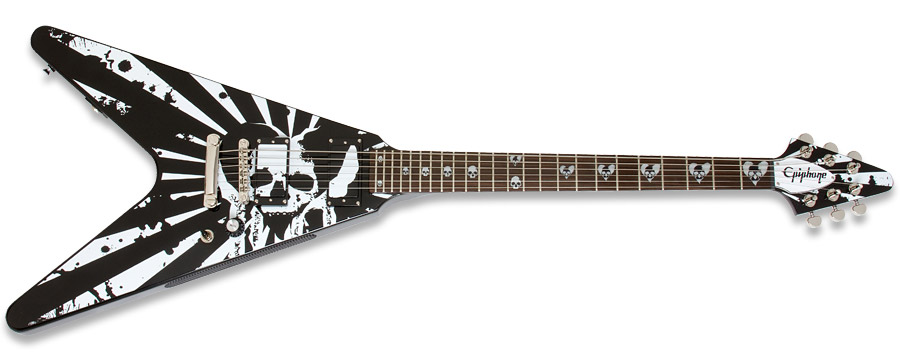 Robb Flynn Love Death Baritone Flying-V