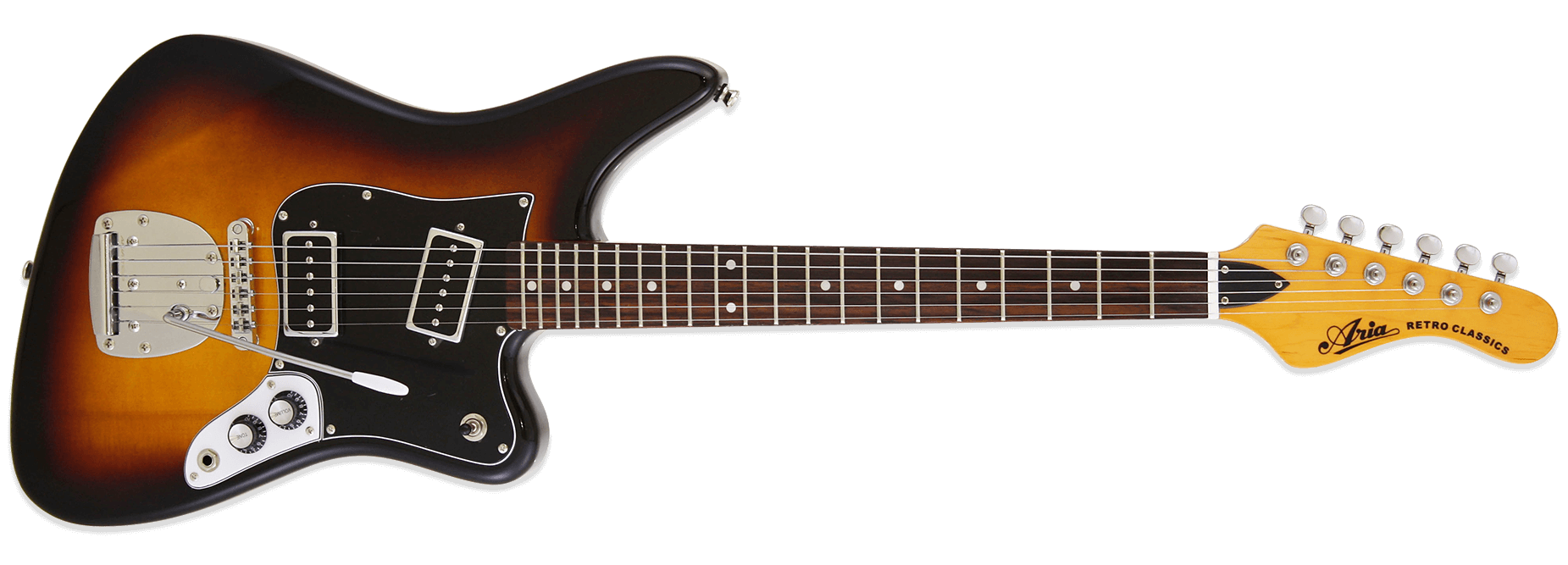 Aria Retro 1532 3-Tone Sunburst