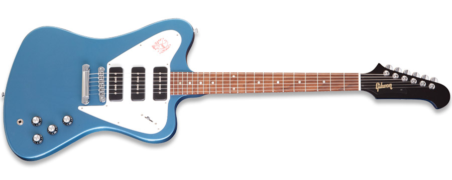 Gibson Firebird Studio Non-Reverse Pelham Blue