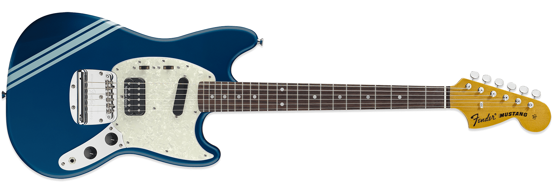 Fender Kurt Cobain Mustang Dark Lake Placid Blue