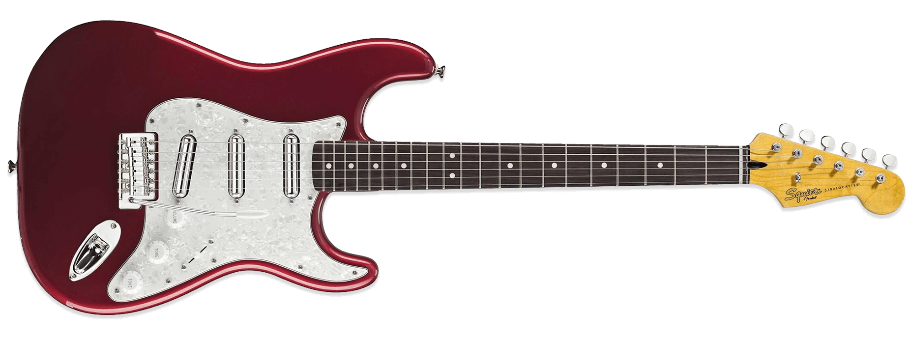 Squier Vintage Modified Surf Stratocaster Candy Apple Red