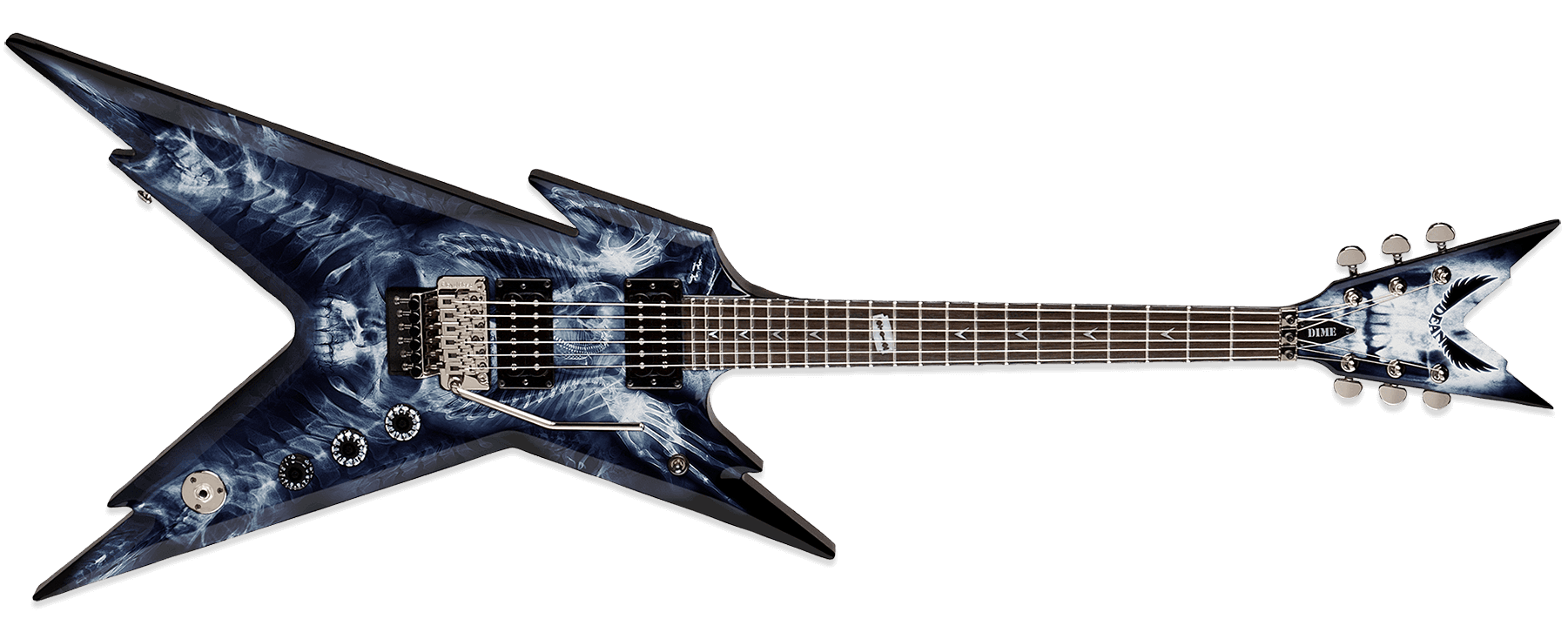 Dean Dimebag Razorback X-Ray