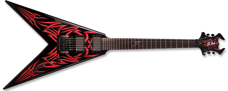 BC Rich Kerry King V-Tribe 25th Anniversary