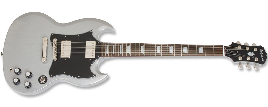 Epiphone G400 Pro TV Silver