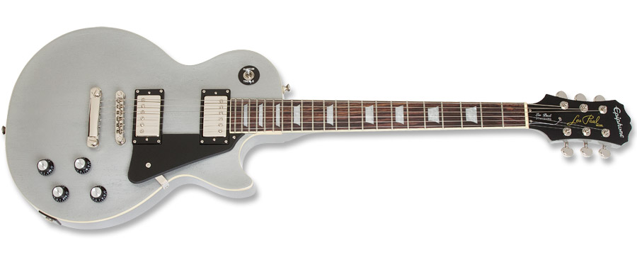 Epiphone Les Paul Standard Pro TV Silver