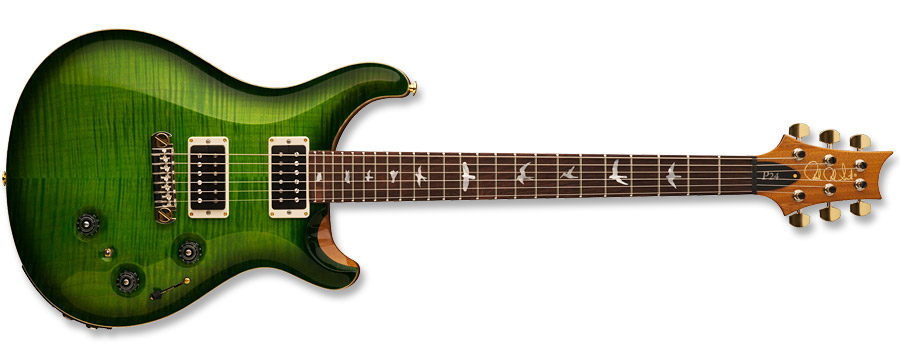 PRS P24 Limited Edition Piezo Eriza Verde Smokeburst