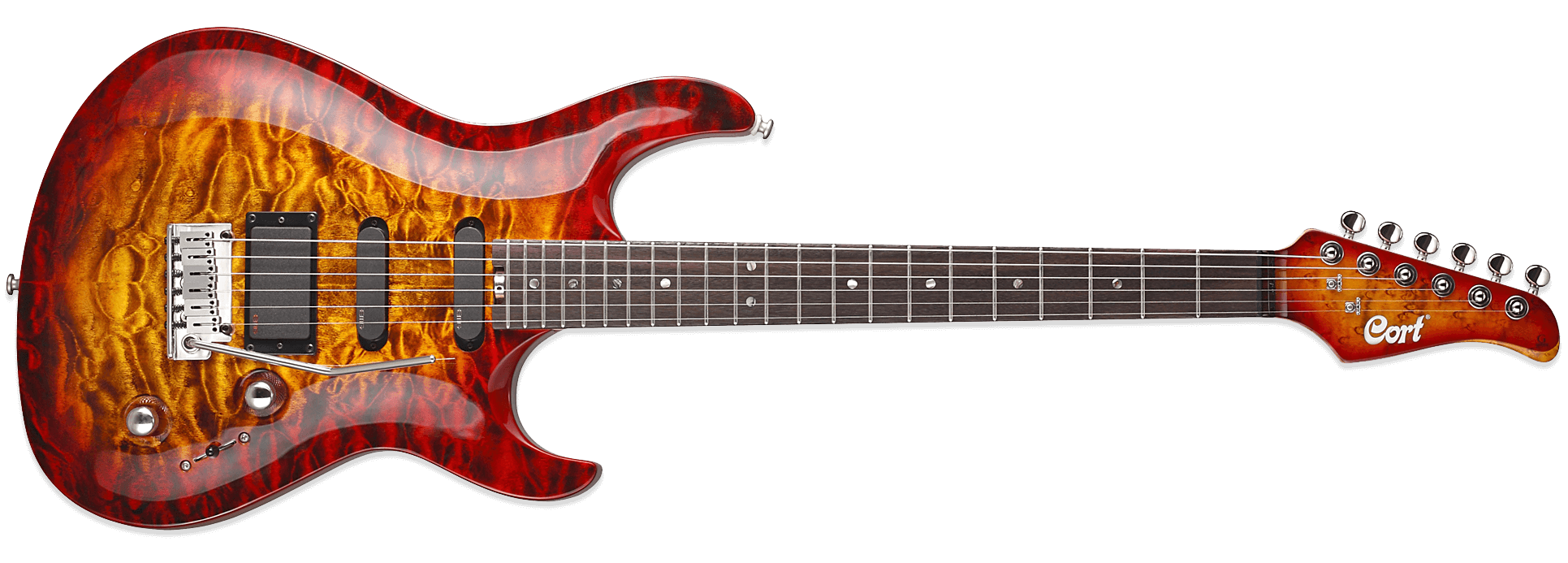 Cort G-Custom CRS Cherry Red Sunburst