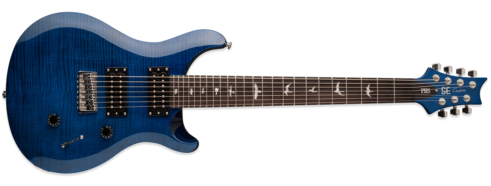 PRS SE Custom 24 7-String Royal Blue