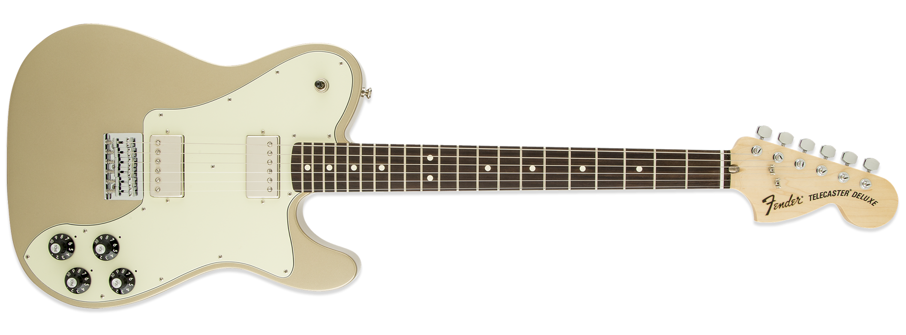 Fender Chris Shiflett Telecaster Deluxe Shoreline Gold