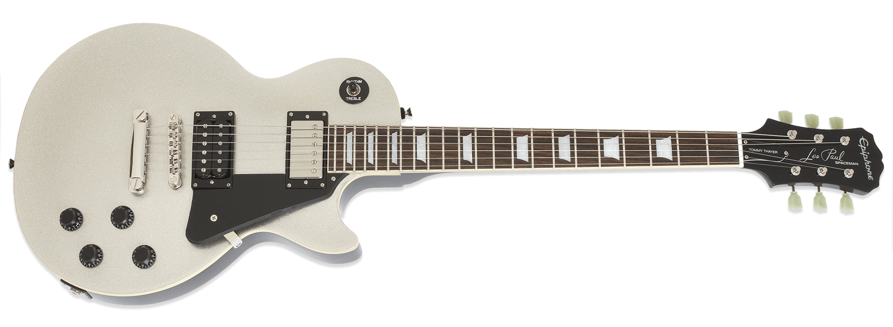 Epiphone Tommy Thayer Spaceman Les Paul Standard Silver Flake