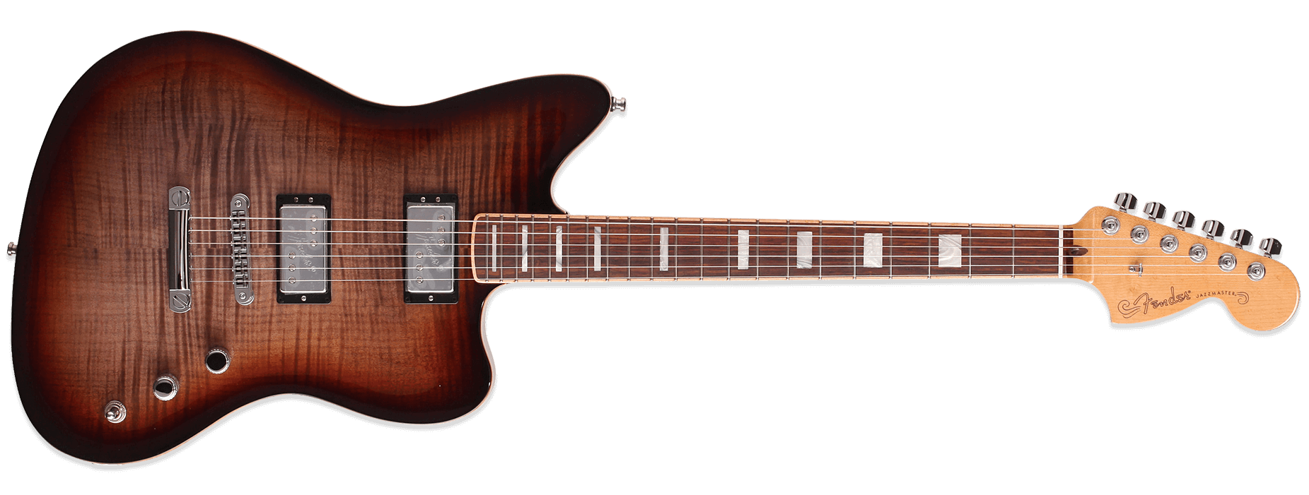 Fender Select Carved Maple-Top Jazzmaster HH Twilight Burst