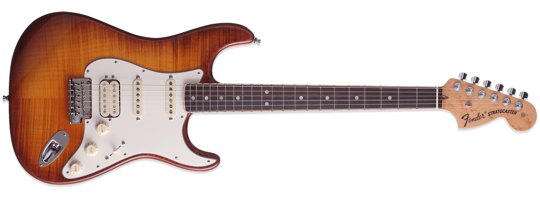 Fender Select Stratocaster HSS Tobacco Sunburst