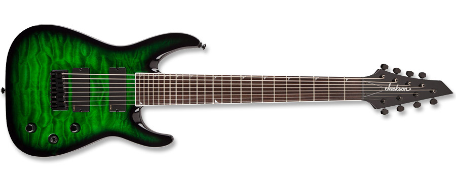 Jackson SLATFXQMG 3-8 Transparent Green