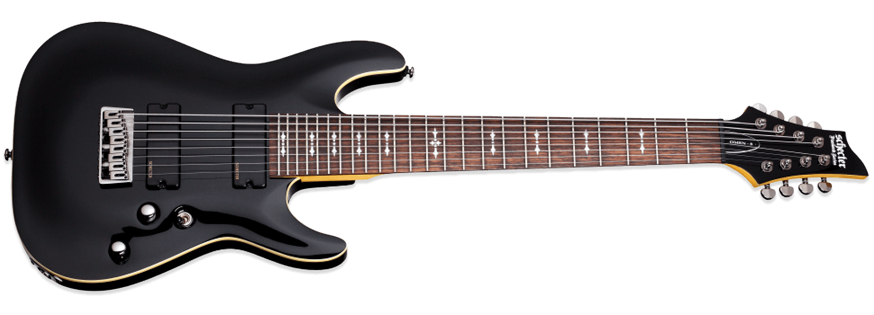 Schecter Omen-8 Active Black