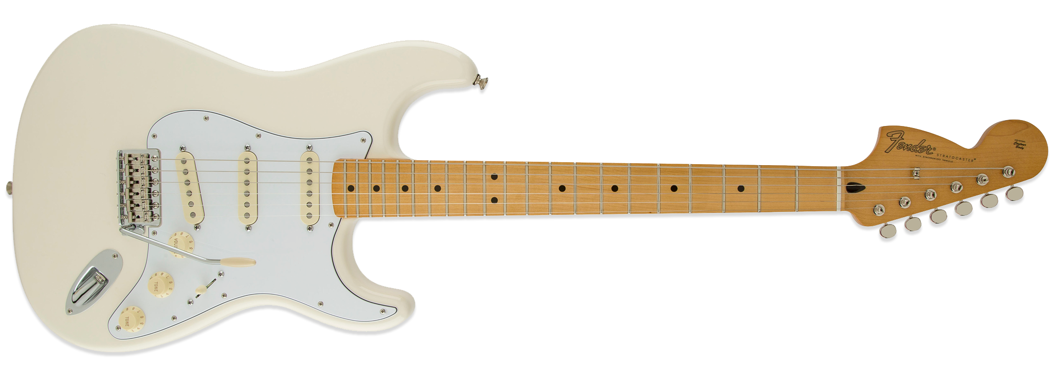 Fender Jimi Hendrix Stratocaster Olympic White