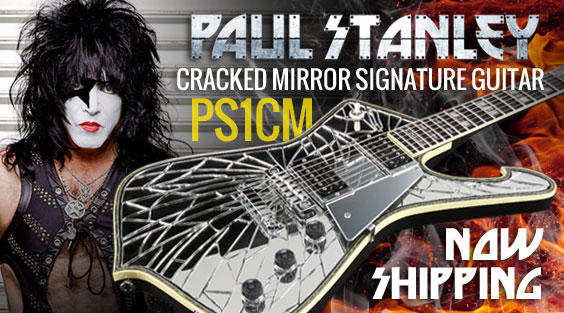 Ibanez PS1CM Paul Stanley cracked Mirror