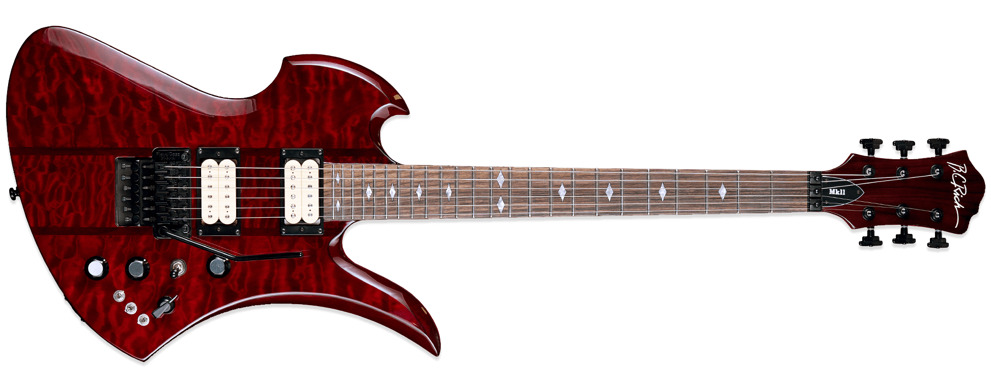 BC Rich Mk11 Mockingbird Trans Black Cherry