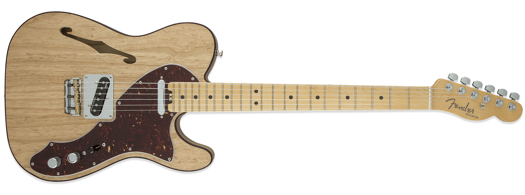 Fender American Elite Telecaster Thinline Natural