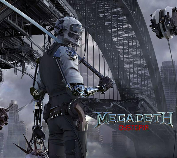 album artwork Megadeth Dystopia