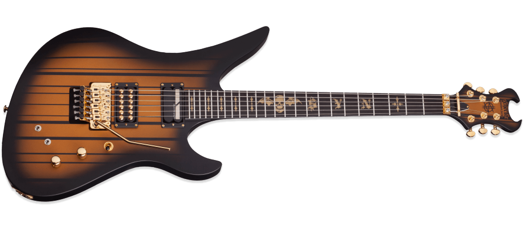 Schecter Synyster Custom-S Satin Gold Burst