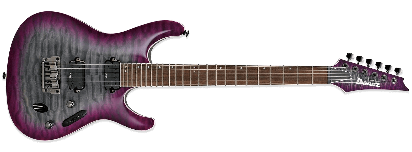 Ibanez S Prestige S5521Q Dark Purple Doom Burst