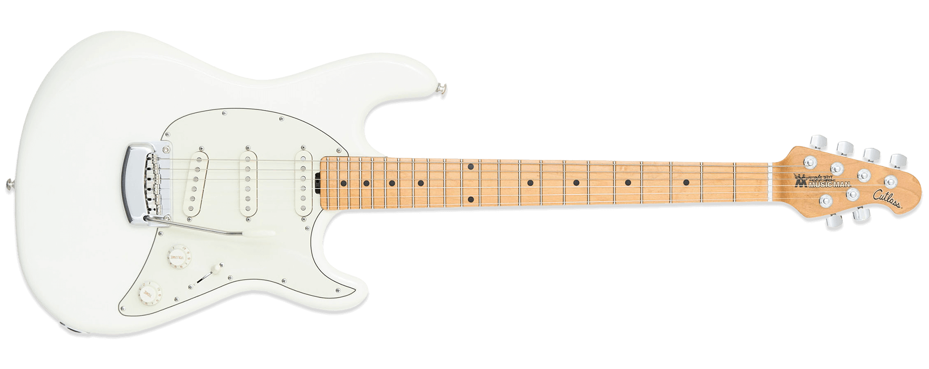 Ernie Ball Music Man Cutlass Ivory White