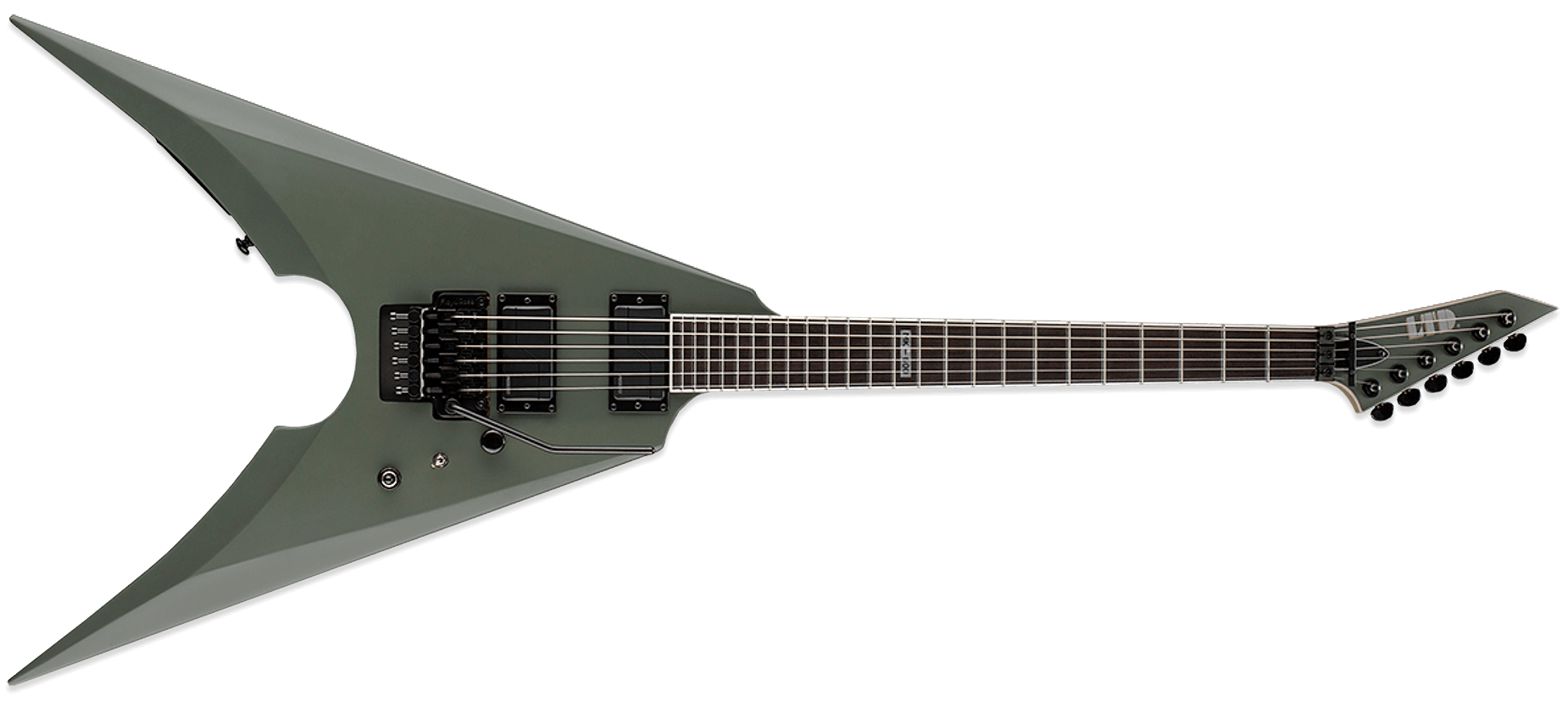 ESP LTD MK-600 Mille Petrozza Military Green Satin