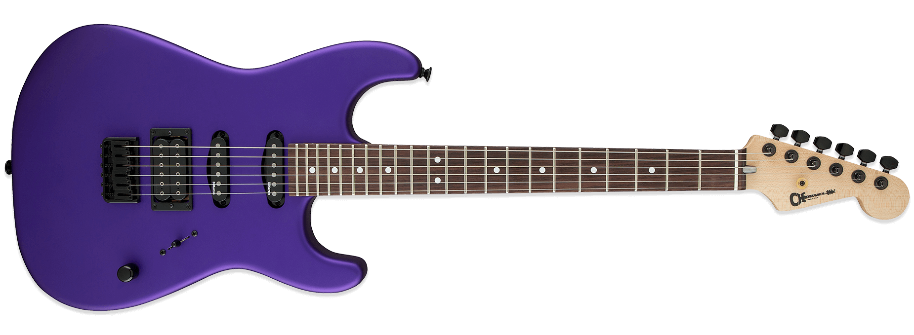 Charvel USA Select San Dimas Style 1 HSS HT Satin Plum