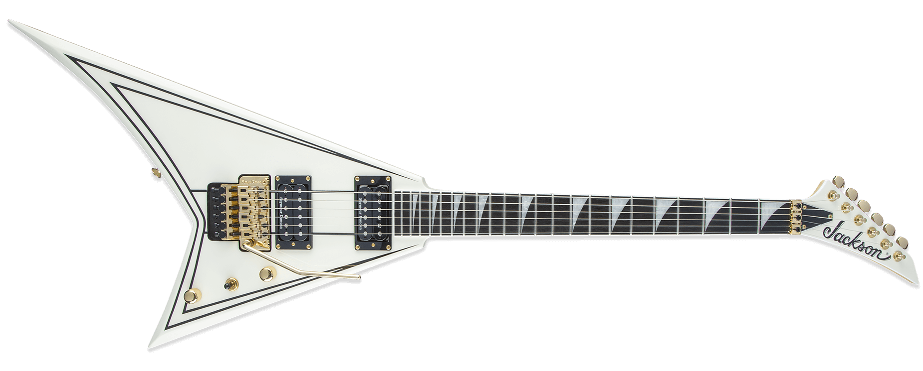 Jackson Pro Series Rhoads RR3 Ivory Pinstripes