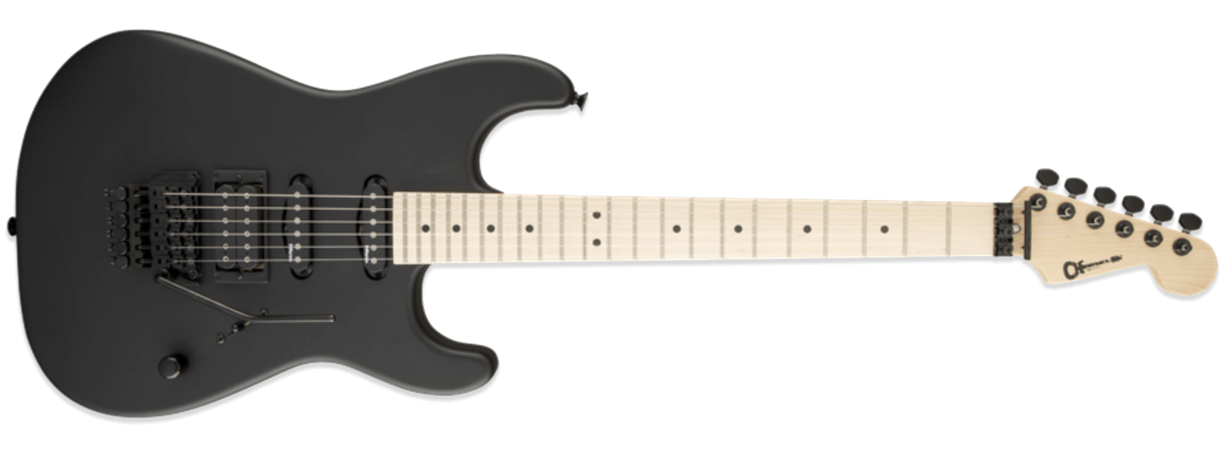 Charvel USA Select San Dimas Style 1 HSS FR Pitch Black