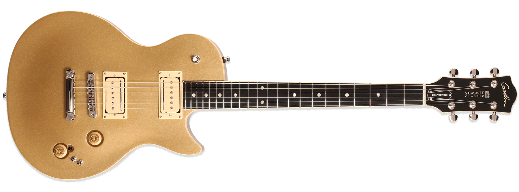 Godin Summit Classic CT Convertible Gold